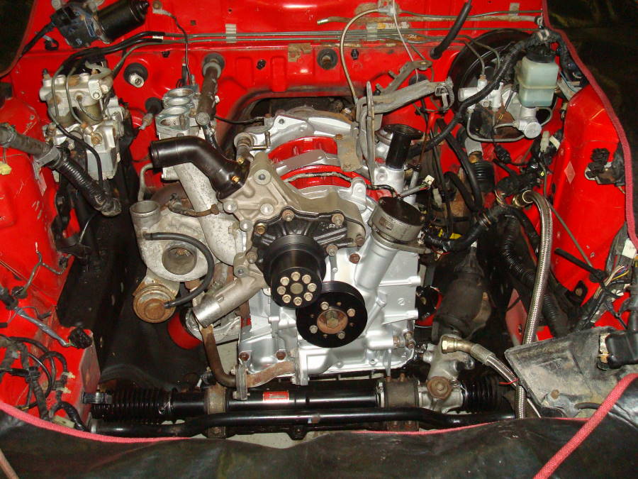 Banzai Racing (Cataldo RX-7 Engine Installation)