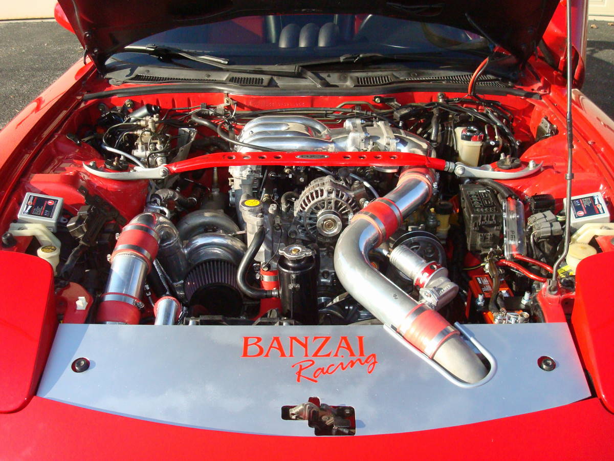 Banzai Racing (Mohammed RX-7 Engine Installation)